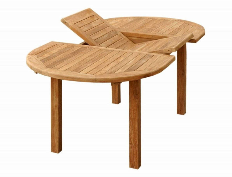 Anderson Teak Bahama 78" Oval Extension Table  - TBX-079V