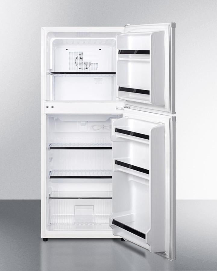 Summit 19" Wide Two-Door Refrigerator-Freeze