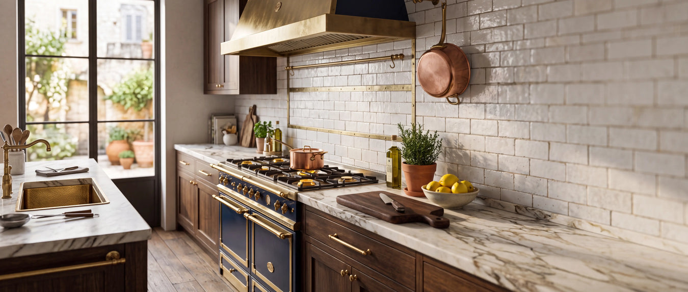 Forno appliances — Italian-inspired chef kitchen