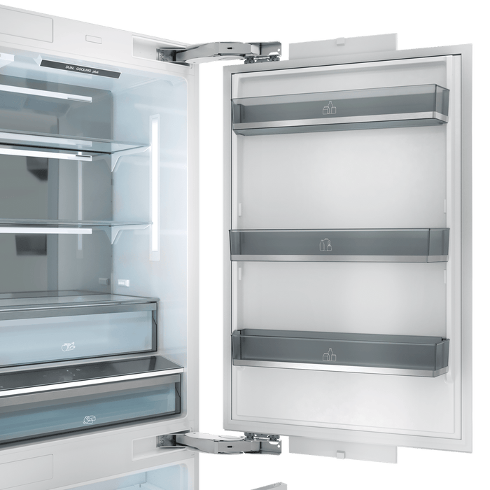 Thor Kitchen X-Series 30-inch Built-In Bottom Freezer Refrigerator (Panel Ready) with Stainless Steel (XRF3016BBP-SS)