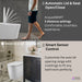 FORNO ACQUA Luxurious Super Smart Toilet. Includes Bidet, Heated Seat, Auto Flush, Auto Lid, Powerful Flush, Ideal for master bathrooms.