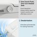 FORNO ACQUA Luxurious Smart Toilet. Includes Heated Seat, Auto Flush, Auto Lid, Powerful Flush, Ideal for Powder Rooms.