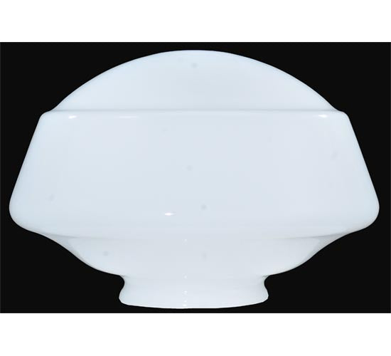 Meyda 9" Wide Revival Schoolhouse Traditional Globe 4" Neck Shade '101426