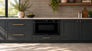 Cosmo 24 in. Haven Collection 1.2 cu. ft. Built-in Microwave Drawer, 1000W, Touch Controls, Defrosting Rack in Matte Black - COS-12MWDBK-NH