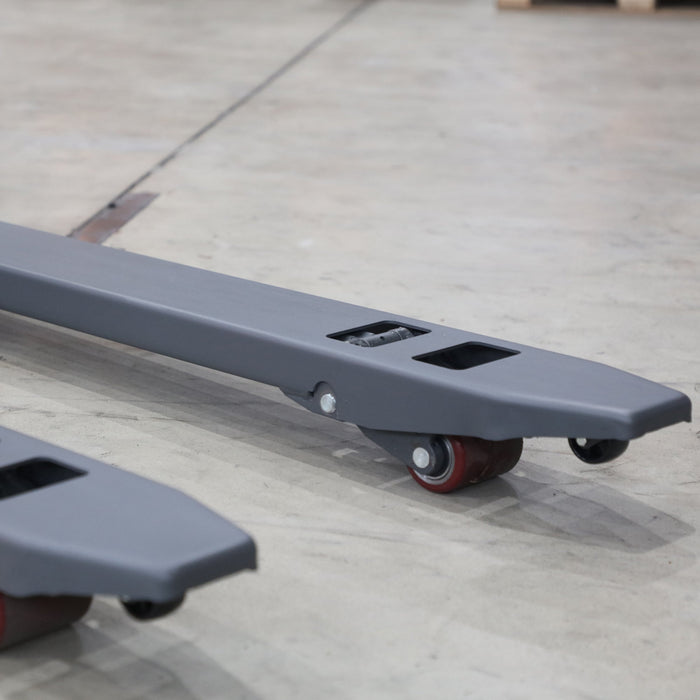 ApolloLift Full Electric Pallet Jack with Emergency Key Switch 4400lbs Cap. 48" x 27" - A-1030