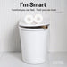 FORNO ACQUA Luxurious Smart Toilet. Includes Auto Flush, Powerful Flush, sleek tankless design Ideal for Powder Rooms.
