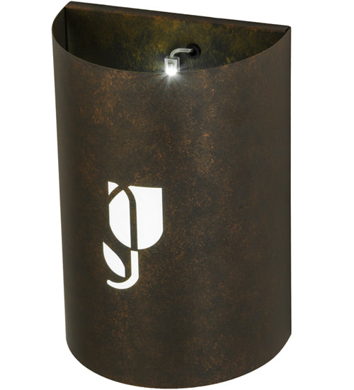 Meyda 8"w Country Inn Led Wall Sconce - 146135