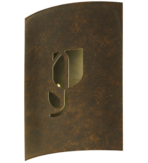 Meyda 8"w Country Inn Led Wall Sconce - 148710