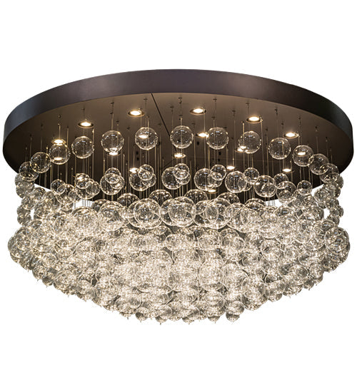 Meyda 72"W Bulle Semi-Flushmount- 163979