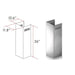 ZLINE 1-36 in. Chimney Extension for 9 ft. to 10 ft. Ceilings (1PCEXT-587/597)