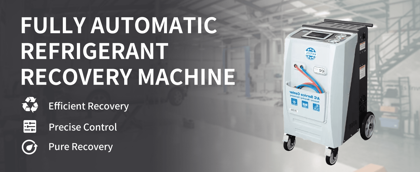 Katool R-1234YF AC Recovery Recycle Recharge Machine (KT-AC2100)
