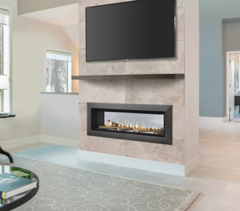 Majestic Echelon II 48" see-through Multi-Sided Gas Fireplace