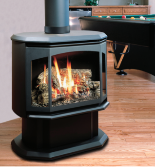 Kingsman FDV350 Free Standing Direct Vent Gas Stoves
