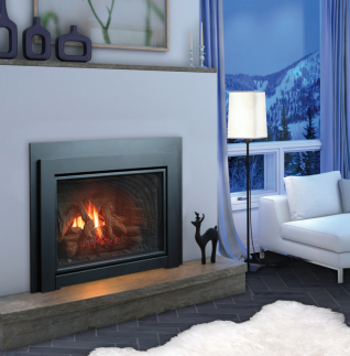 Kingsman IDV44 Direct Vent Fireplace Insert