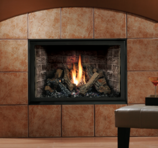 Kingsman HBZDV3624 Zero Clearance Direct Vent Gas Fireplace - 36" Wide