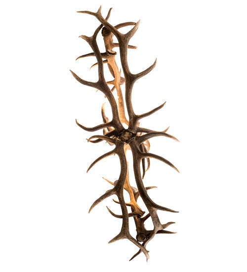 Meyda 70" Long Antlers Elk 10 Light Oblong Chandelier- 200466