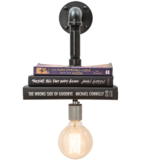 Meyda 9.5" Wide Pipedream Honorary Author Wall Sconce- 204149