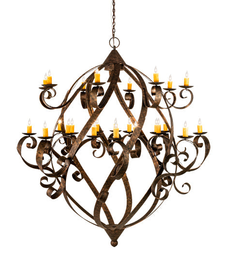 Meyda 80" Wide Caliope 25 Light Chandelier- 212146