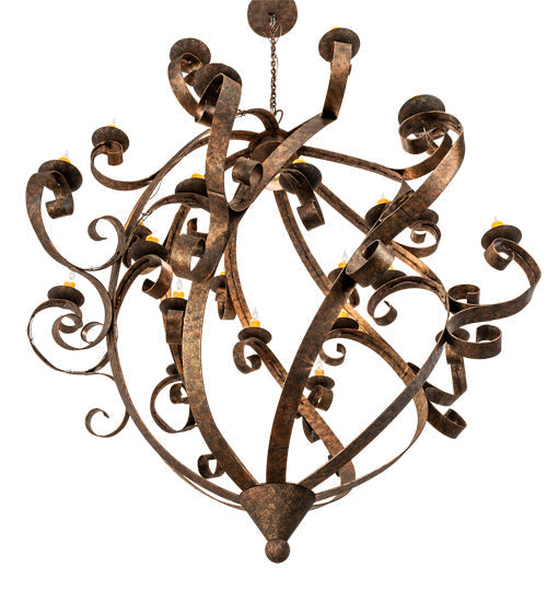 Meyda 80" Wide Caliope 25 Light Chandelier- 212146