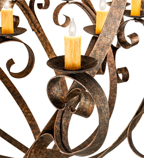 Meyda 80" Wide Caliope 25 Light Chandelier- 212146