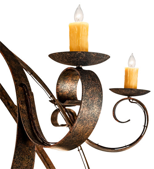 Meyda 80" Wide Caliope 25 Light Chandelier- 212146