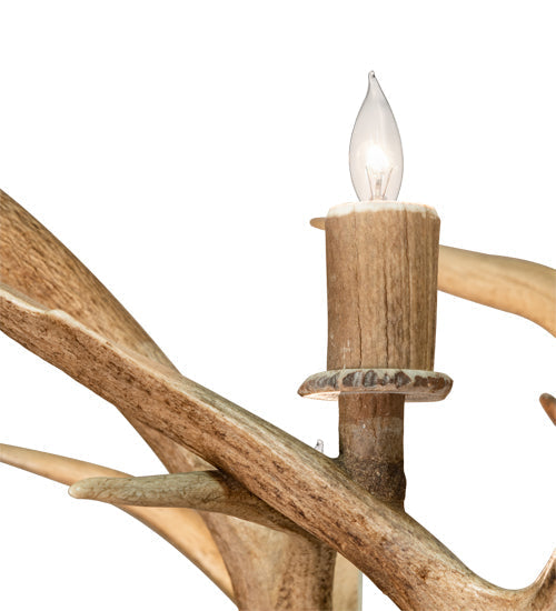 Meyda 90" Wide Antlers Elk 20 Light Chandelier- 212277