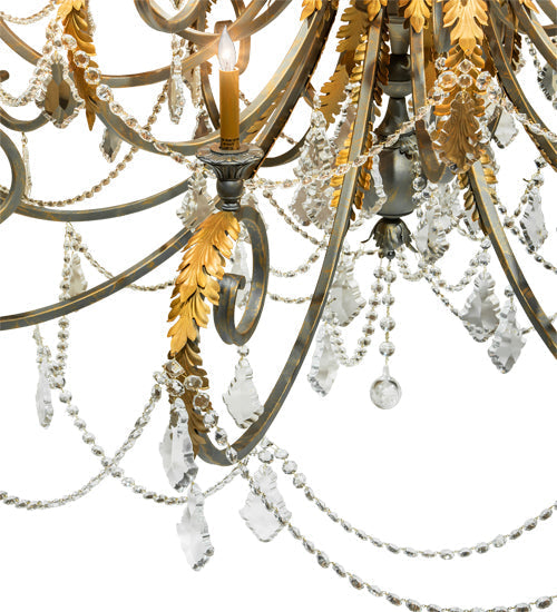 Meyda 78" Wide Serratina 32 Light Chandelier- 213272