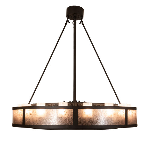 Meyda  48" Wide Smythe Craftsman 16 Light Chandel-Air- 215353