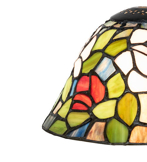 Meyda 8" Wide Tiffany Rosebush Shade '21712
