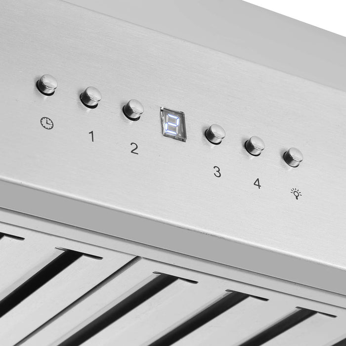 Forno 5-Piece Appliance Package - 48-Inch Gas Range, Refrigerator, Wall Mount Hood, Microwave Oven, & 3-Rack Dishwasher in Stainless Steel