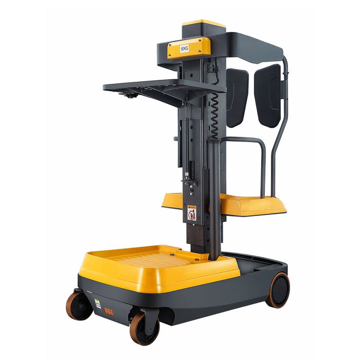 ApolloLift Fully Electric Mini Order Picker with Load Tray 200lbs. Capacity Local Pick-Up - A-5001