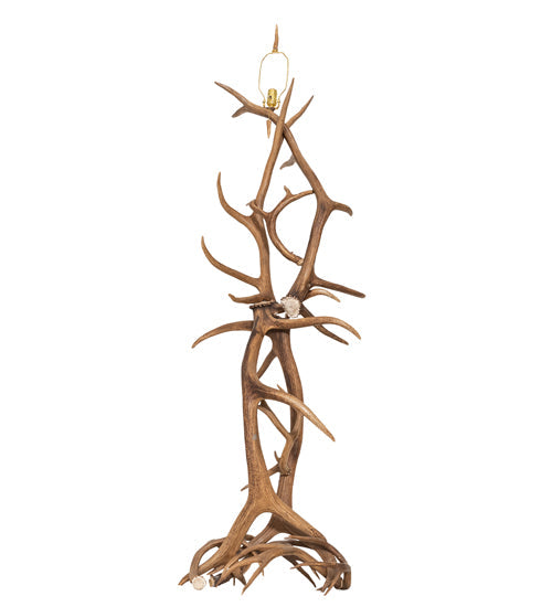 Meyda 75" High Antlers Elk & Mule Deer Floor Base- 247868