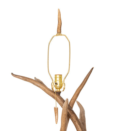 Meyda 75" High Antlers Elk & Mule Deer Floor Base- 247868