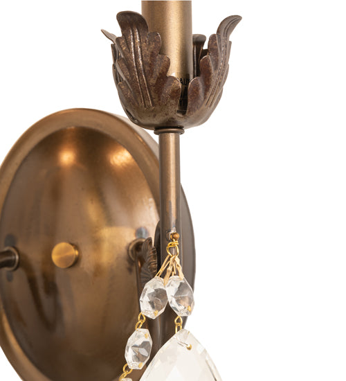 Meyda 9.5" Wide Antonia 2 Light Wall Sconce- 252340