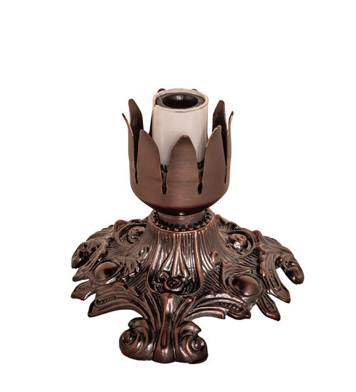 Meyda 8" High Stained Glass Pond Lily Victorian Accent Lamp - 27680