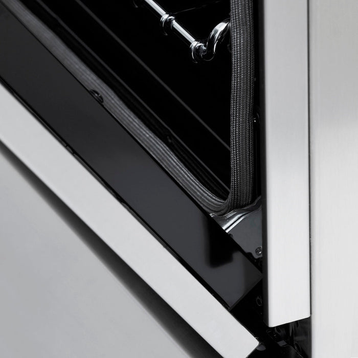ZLINE Autograph Edition 36 in. 4.6 cu. ft. Legacy Dual Fuel Range with 6 Burner Gas Cooktop and Electric Convection Oven in Stainless Steel and Champagne Bronze Accents (RAZ-36-CB)