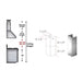 ZLINE 2-36 in. Chimney Extensions for 10 ft. to 12 ft. Ceilings (2PCEXT-8654ST)