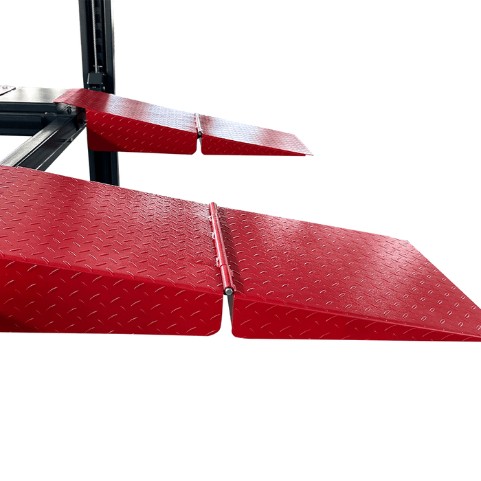 KATOOL KT-4M110PA 11,000 lb 4-Post Alignment Lift with 7,000 lb Rolling Jack