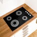 Cosmo 30 in. Electric Ceramic Glass Cooktop with 4 Burners, Dual Zone Elements, Hot Surface Indicator Light and Control Knobs - COS-304ECC