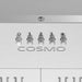 Cosmo 30 in. 380 CFM Ducted Insert Range Hood in Stainless Steel with Push Button Controls LED Lights and Permanent Filters - COS-30IRHP