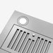Cosmo 30 in. 380 CFM Ducted Insert Range Hood in Stainless Steel with Push Button Controls LED Lights and Permanent Filters - COS-30IRHP