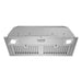 Cosmo 30 in. 380 CFM Ducted Insert Range Hood in Stainless Steel with Push Button Controls LED Lights and Permanent Filters - COS-30IRHP