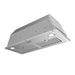 Cosmo 30 in. 380 CFM Ducted Insert Range Hood in Stainless Steel with Push Button Controls LED Lights and Permanent Filters - COS-30IRHP