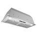 Cosmo 30 in. Lumin Collection 380 CFM Ducted Insert Range Hood, Touch Controls, LED Lights, Stainless Steel - COS-30IRHS