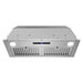 Cosmo 30 in. Lumin Collection 380 CFM Ducted Insert Range Hood, Touch Controls, LED Lights, Stainless Steel - COS-30IRHS