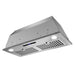 Cosmo 30 in. Lumin Collection 380 CFM Ducted Insert Range Hood, Touch Controls, LED Lights, Stainless Steel - COS-30IRHS