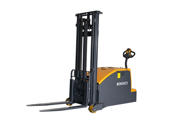 EKKO Counterbalanced Walkie Stacker 3000 lb Cap., 130" Height EK14C-130