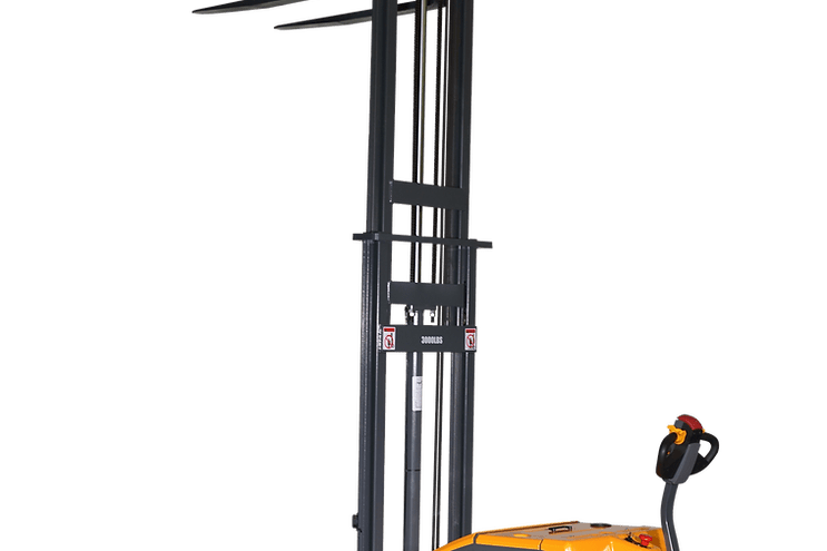 EKKO Counterbalanced Walkie Stacker 3000 lb Cap., 130" Height EK14C-130