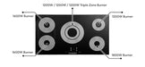 Cosmo 36" Electric Ceramic Glass Cooktop with 5 Burners and Touch Controls - COS-365TBECC