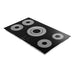 Cosmo 36" Electric Ceramic Glass Cooktop with 5 Burners and Touch Controls - COS-365TBECC